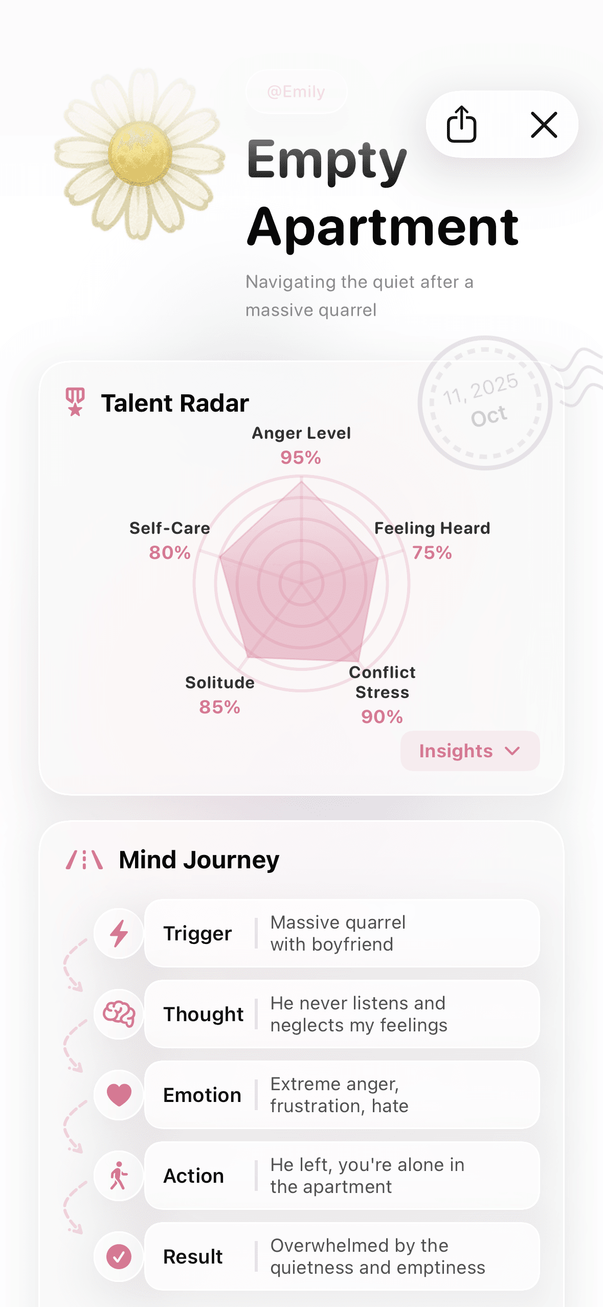 Lifelight app screen